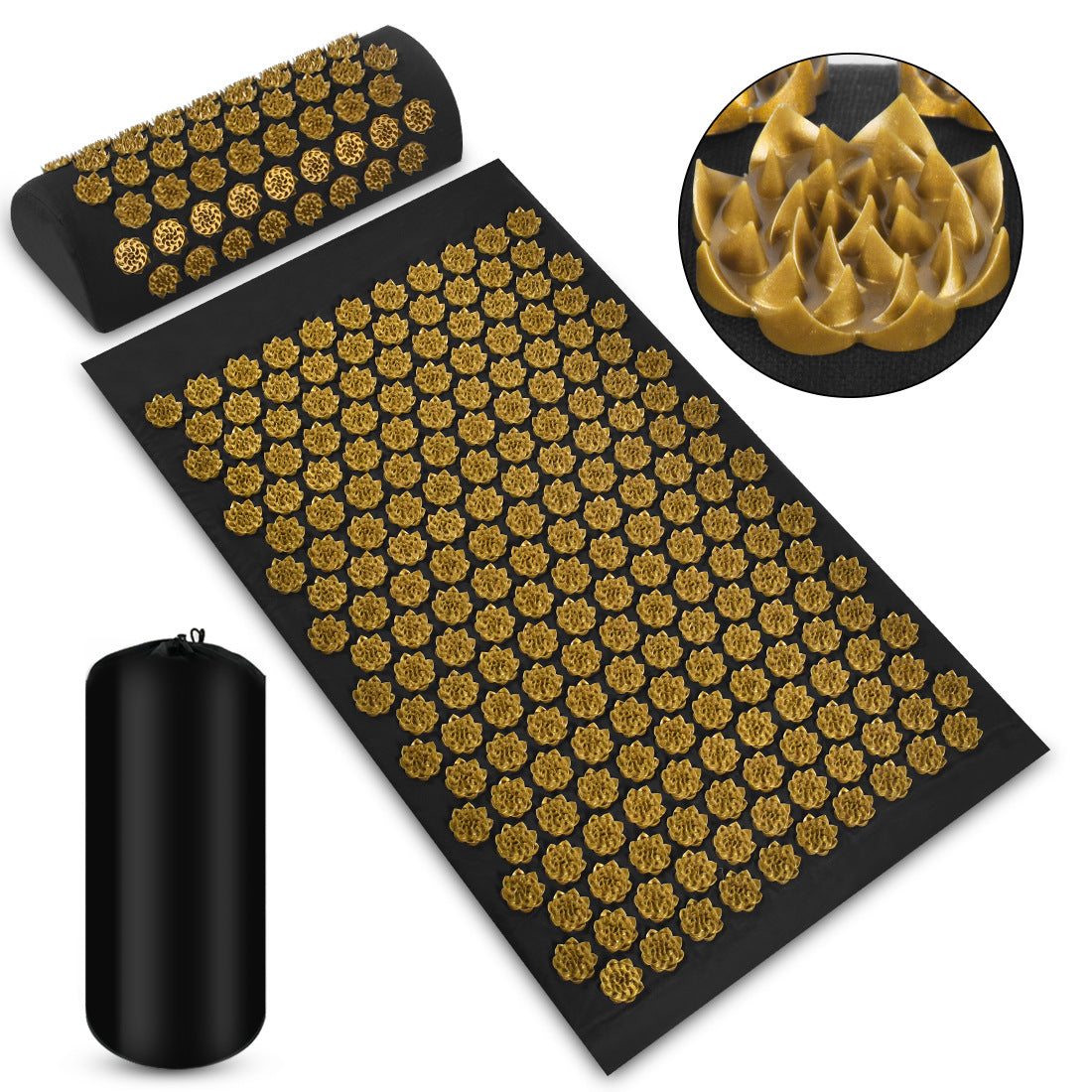 Acupressure Massage Mat Set