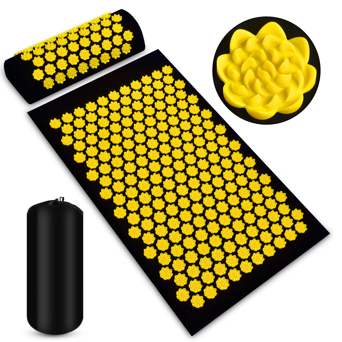 Acupressure Massage Mat Set