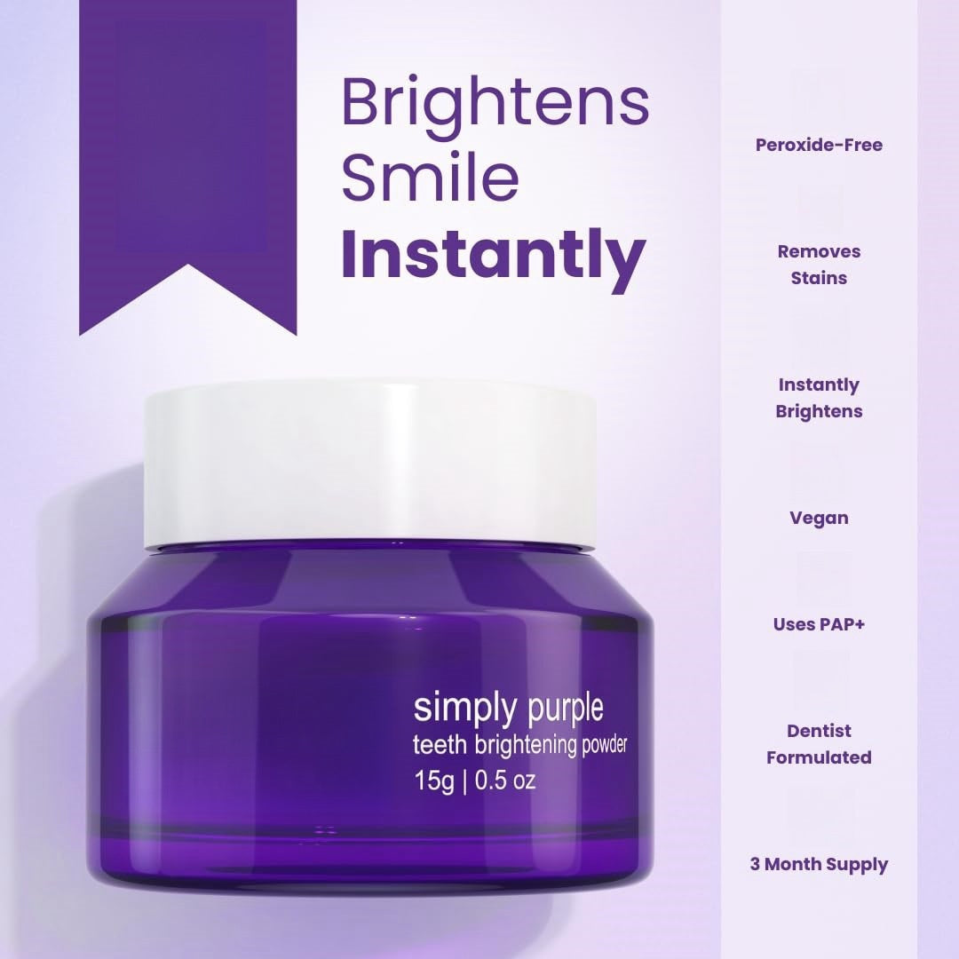 Purple Whitening Tooth Powder